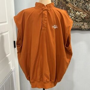 Fairway Fashion‎ Men’s Orange 400 Golf Classic Sleeveless Vest. Size XXL